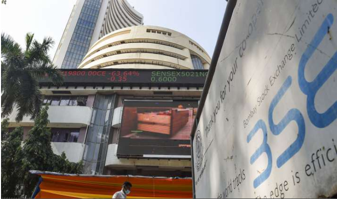 Sensex falls 153 points, Nifty ends 42 points lower at 15,732 amid volatility