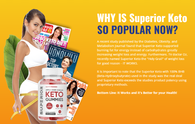 Superior Keto Gummies Weight Loss Shots – 100% Natural Active Ingredient
