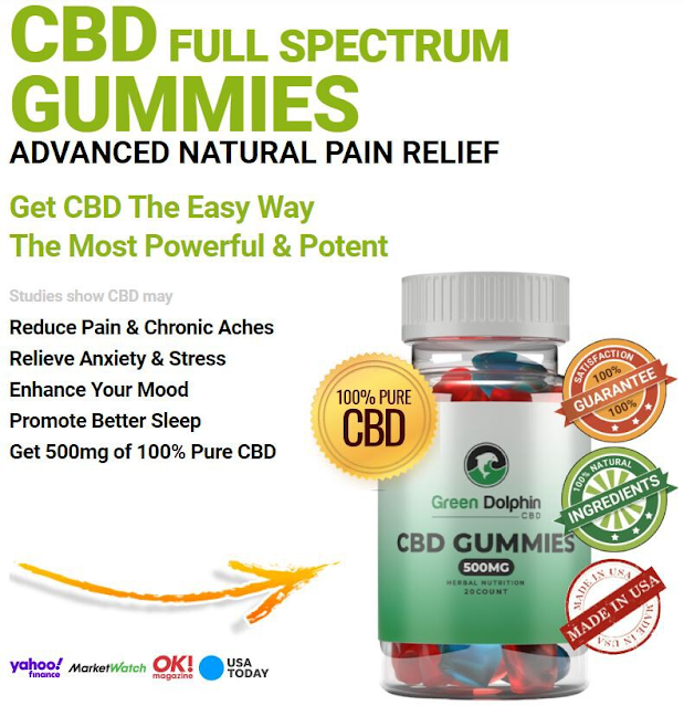 Green Dolphin CBD Gummies [Updeted 2021] Reviews and Benefits