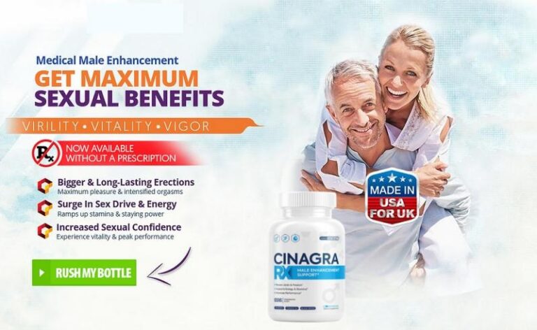 Cinagra RX Male Enhancement It Will Genuine To Reduce Everyday Stress 100% Work