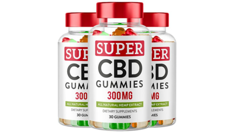 Super Health CBD Gummies 100% THC Free Hemp Extract, Relief Anxiety, Stress, Joint Pain! Legit Brand Or Fake Results?