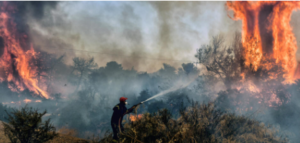 Greece warns of arsonist scum amid deadly wildfires
